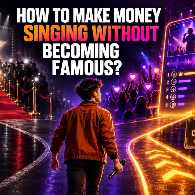 10 Ways Singers Can Make Money From Home!