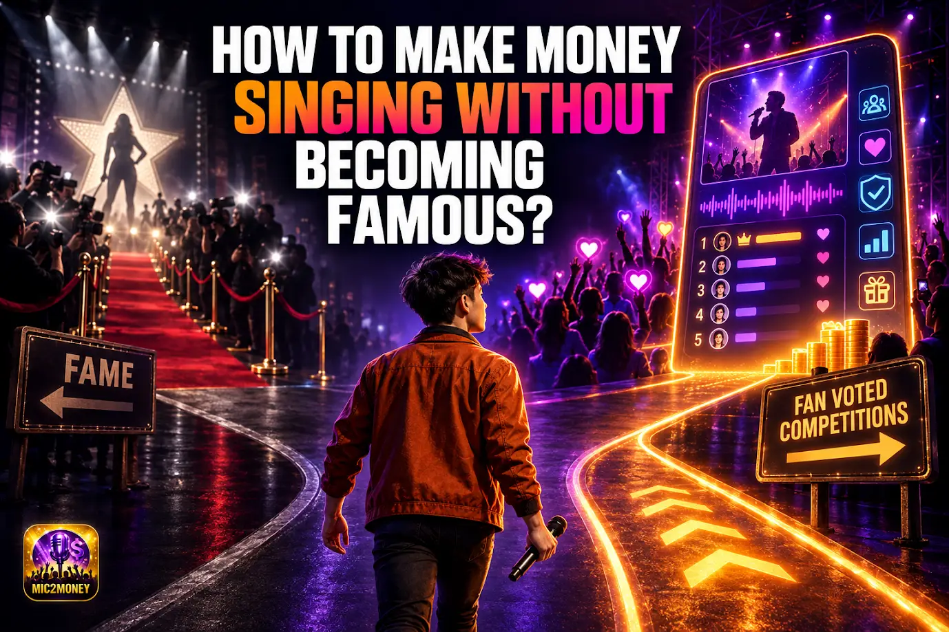10 Ways Singers Can Make Money From Home!